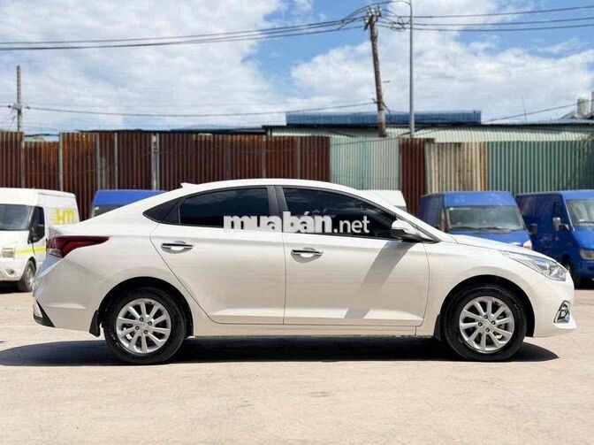 Hyundai Accent 2020 Số tự động Trắng 7 vạn km