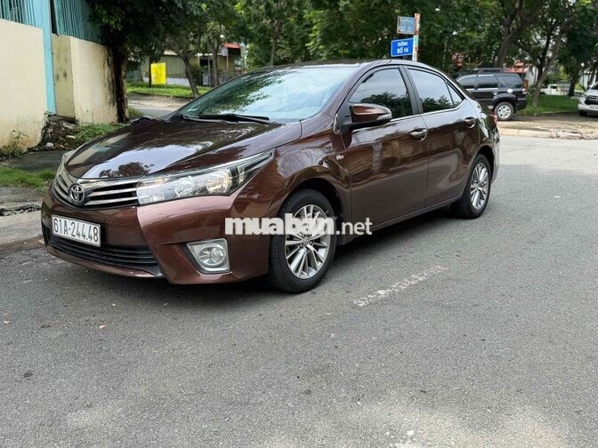 Toyota Altis 1.8G 2015 Nâu 90 nghìn km