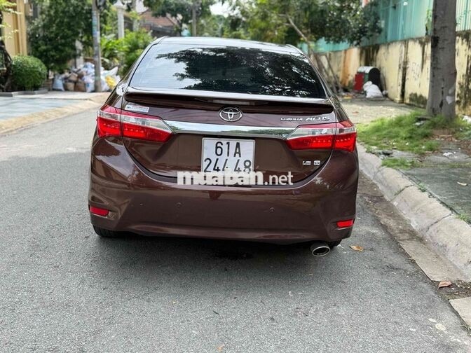 Toyota Altis 1.8G 2015 Nâu 90 nghìn km