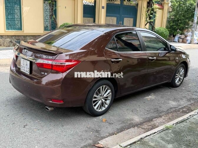 Toyota Altis 1.8G 2015 Nâu 90 nghìn km