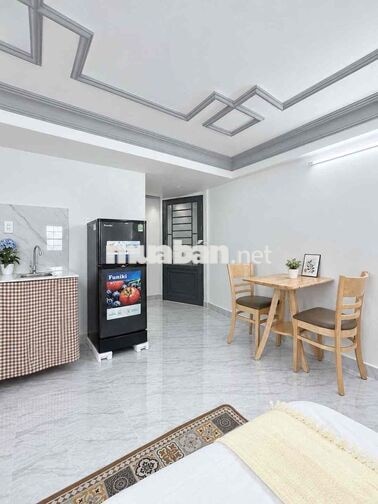 CHO THUÊ CĂN HỘ DỊCH VỤ STUDIO BAN CÔNG GÒ VẤP