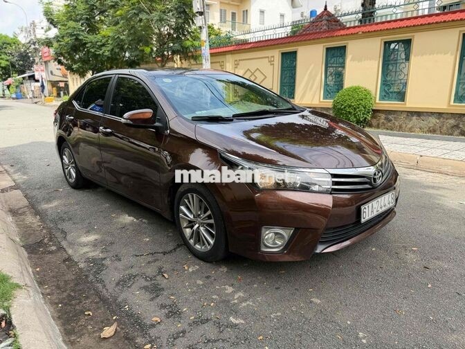 Toyota Altis 1.8G 2015 Nâu 90 nghìn km