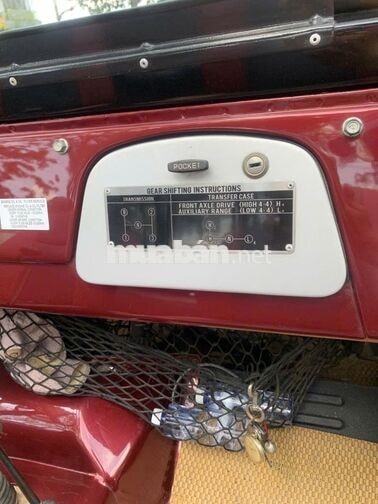 Toyota Landcruiser FJ40 1972 Đen Xăng Sàn 3 cấp