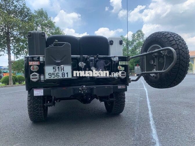 Toyota Landcruiser FJ40 1972 Đen Xăng Sàn 3 cấp
