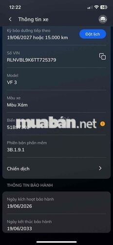 Vinfast VF3 PLUS 2026 Xám Xi Măng 400 km