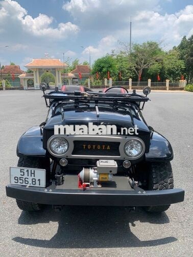Toyota Landcruiser FJ40 1972 Đen Xăng Sàn 3 cấp