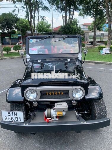 Toyota Landcruiser FJ40 1972 Đen Xăng Sàn 3 cấp