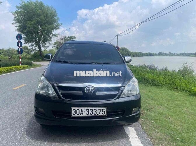 Toyota Innova G 2006 Số sàn Đen chính chủ xe  đẹp