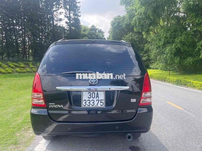 Toyota Innova G 2006 Số sàn Đen chính chủ xe  đẹp