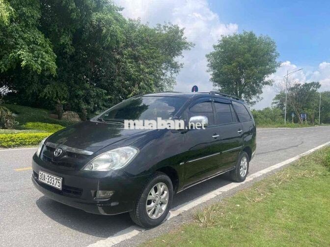 Toyota Innova G 2006 Số sàn Đen chính chủ xe  đẹp
