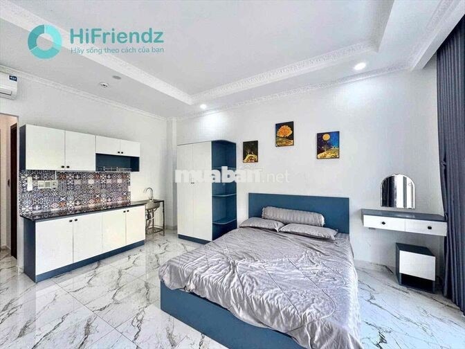 Căn hộ mini mới xinh full nội thất kế ĐH Y Dược Hồng Bàng Q5