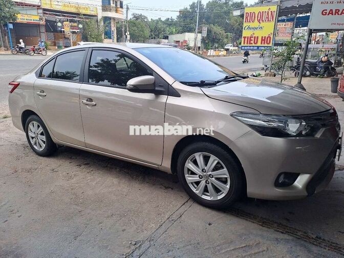 Toyota Vios 2014 số tự động Vàng cát