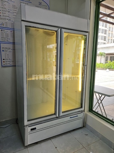 Thanh lý tủ mát Panasonic 1000L 2 cánh kính - Quận 7