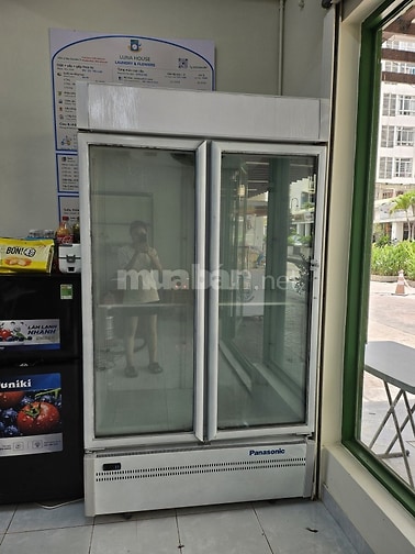 Thanh lý tủ mát Panasonic 1000L 2 cánh kính - Quận 7