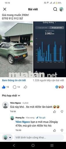 VinFast VF5 Plus Xanh 70000 km