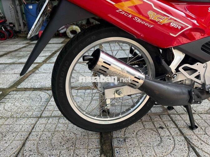 Suzuki Xipo 120 6 số Đỏ, Vàng kem