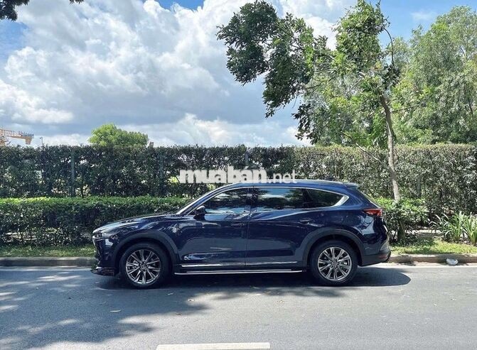 Mazda CX8 Luxury 2021 Xanh 7 chỗ