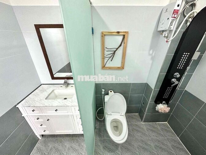 Cho thuê hệ thống duplex gác ban công máy giặt full nt Lý Thái Tổ q10