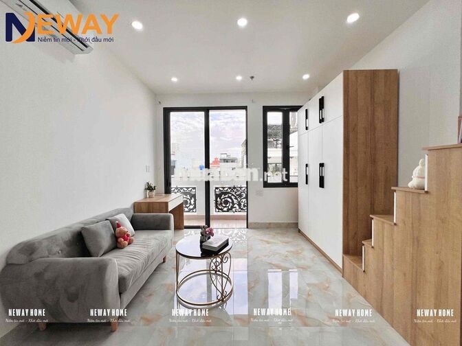 Cho thuê căn hộ mới xây - ngay ngã tư bốn xả - chỉ hơn 6tr - full nt