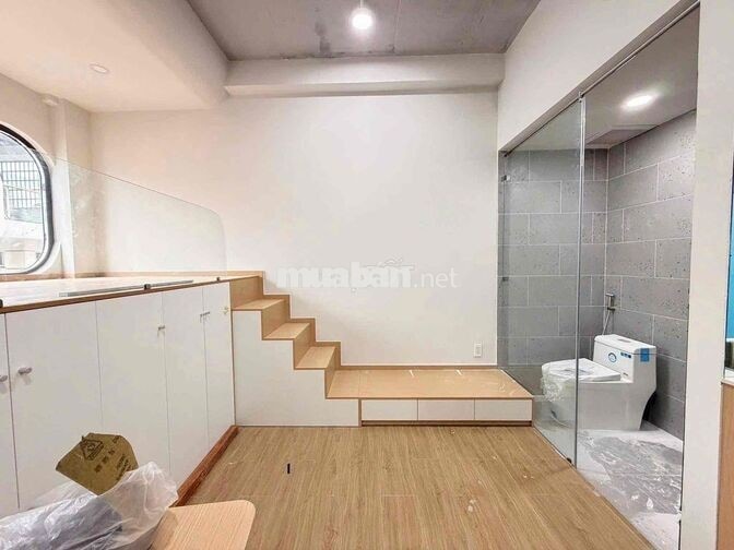 Cho thuê hệ thống duplex gác ban công máy giặt full nt Lý Thái Tổ q10