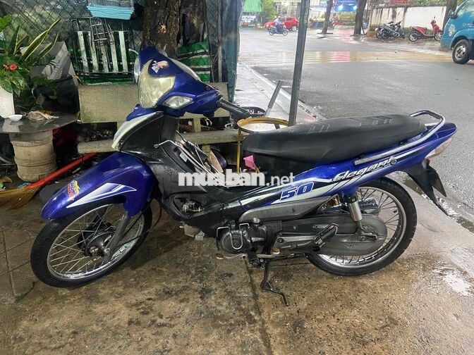 SYM Elegant 50cc Xanh Xe số