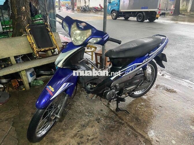 SYM Elegant 50cc Xanh Xe số