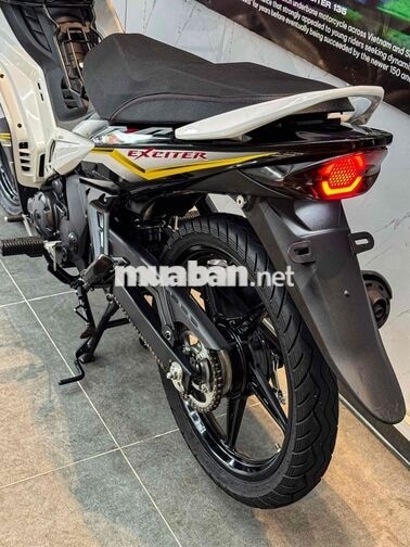 Yamaha Exciter 1S9A Côn tự động up 2010 Trắng đen