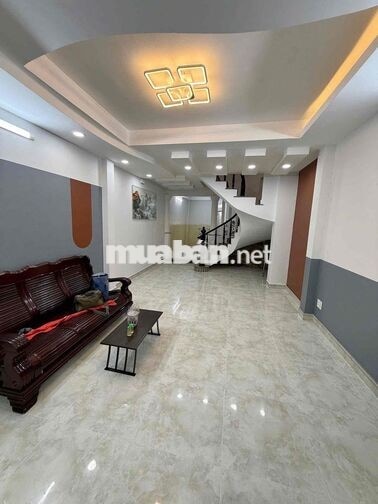 BÁN NHÀ KHU ĐỒNG BỘ AN NINH ngang 4m * dài 12m Q.TÂN PHÚ
