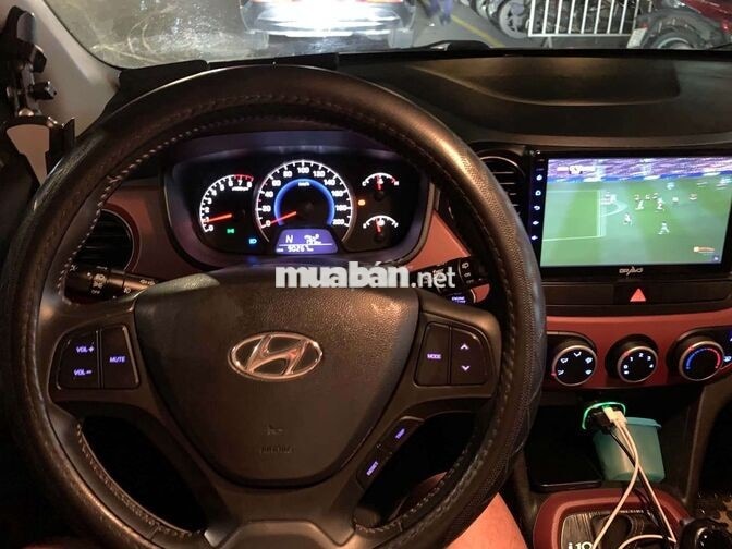 Hyundai I10 1.2 AT Ấn Độ 90000 km Bạc