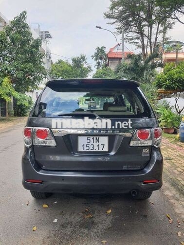 Toyota Fortuner 2013 Xám 7 chỗ Xăng Tự động 2 cầu 