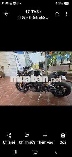 Triumph Speed Triple 2021 Đen 8500km