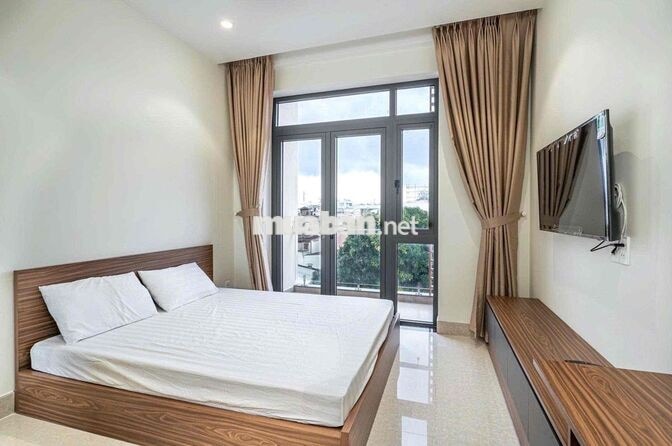 Cho thuê studio full nội thất ban công ở Hồng Bàng