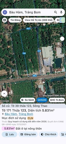 Bán Đất Mặt Tiền đường Nông Cơ