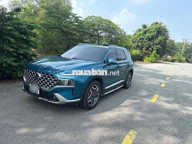 Hyundai Santafe Pre-2023- 2.5L Xanh 2022 6 vạn km