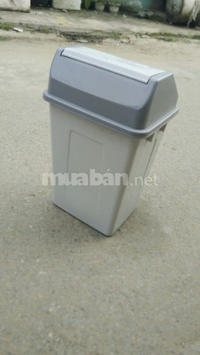 Thùng Rác Nắp Lật Nhỏ - KT : 24 x 20 x 39 cm
