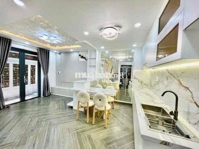 Quận 7 – 3 Tỷ 890 - Nhà Mới 2 Tầng 30m2 - Ngang 6m - Ngay KCX Tân Thuậ