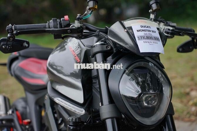 😄🐷 Ducati Monster 937 2021 Xám HQCN siu rẻ