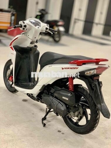 Honda Vision 2019 Trắng đỏ Smart Key Xe Đẹp Keng