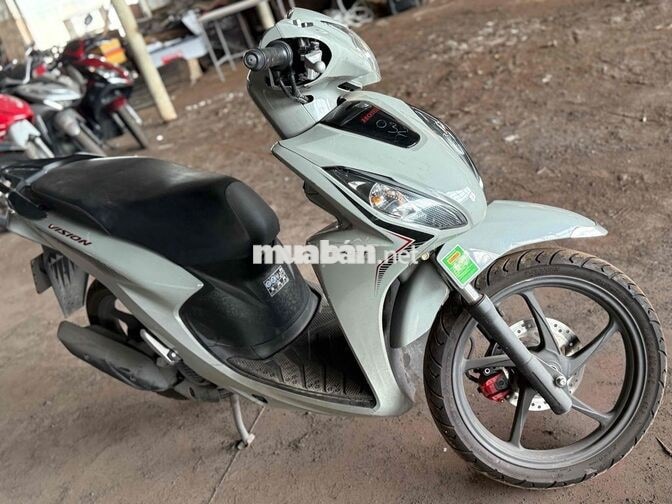 Honda Vision 2024 Bánh lớn bản đặc biệt Xám xi măn