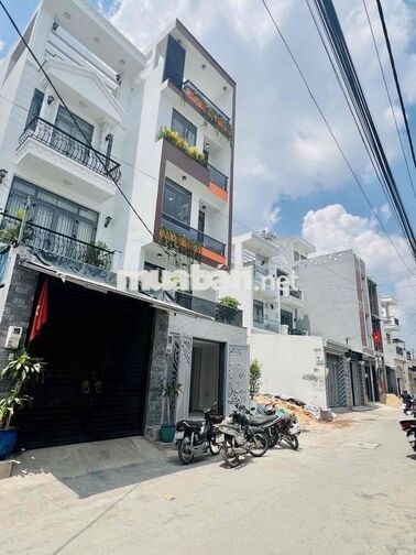 Chủ giảm sâu 1 tỷ siêu phẩm 5 Tầng, Thạnh Lộc 14 sát đường Vườn Lài,