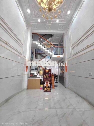 NHÀ Hẻm Xe Hơi 8m Ngay Hương Lộ 2