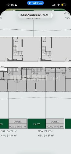 Duplex 4PN 3WC Lumière Boulevard  Vinhomes Grand Park 45 triệu/tháng
