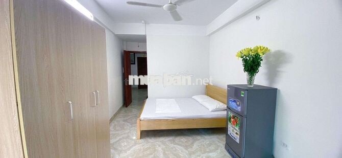 Cho thuê CCMN 30m2 Full đồ. ban công thoáng tại Giáp Nhất