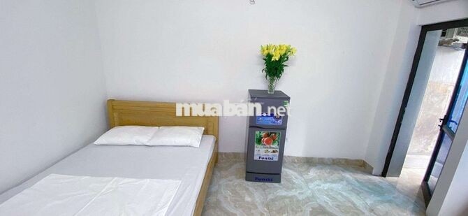 Cho thuê CCMN 30m2 Full đồ. ban công thoáng tại Giáp Nhất