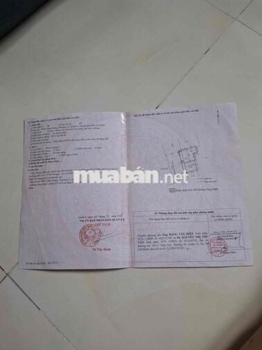 Bán nhà gần sát đường Hậu Giang