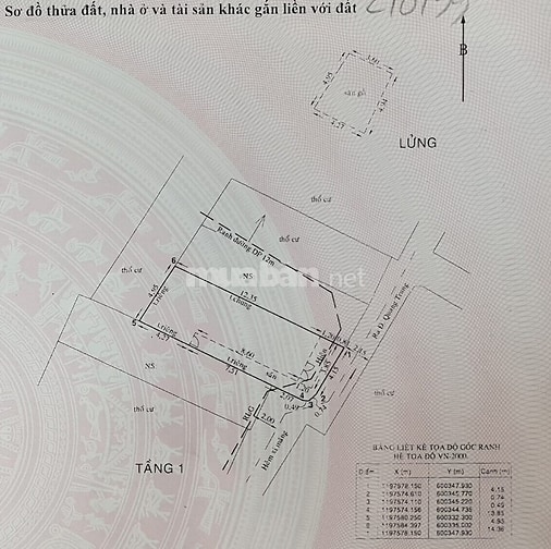 Bán nhà Quang Trung, Phường 10, Gò Vấp, ngang 5m dài 14,65m, 5.68 tỷ