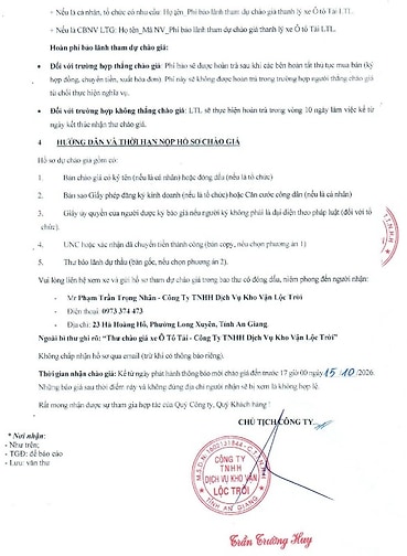 Thanh lý 11 xe Ô tô tải (Hino, Hyndai, Isuzu, Thaco)