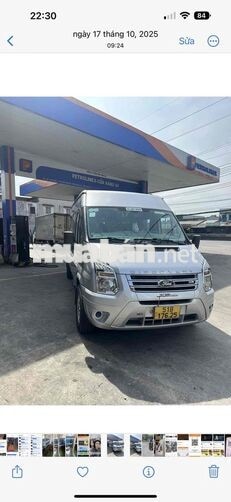 Ford Transit Luxury 2015 Bạc