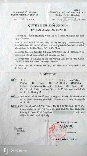 Nhà hẻm Cao Thắng trung tâm Q10
