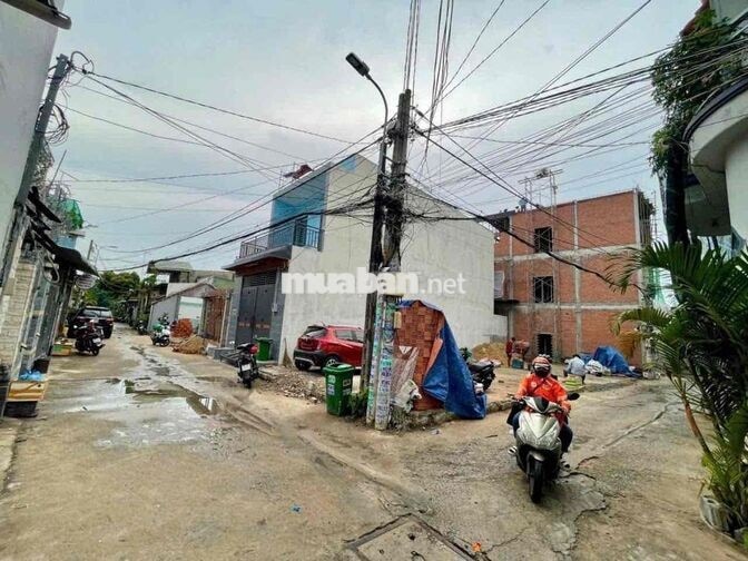 Đất 5.2x19m Nở Hậu 7,7m Góc 2MT Đg Xe Tải, Tân Xuân 1 Giao Lê Thị Hà